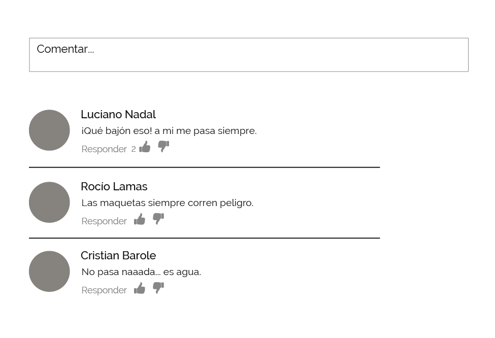 comentarios
