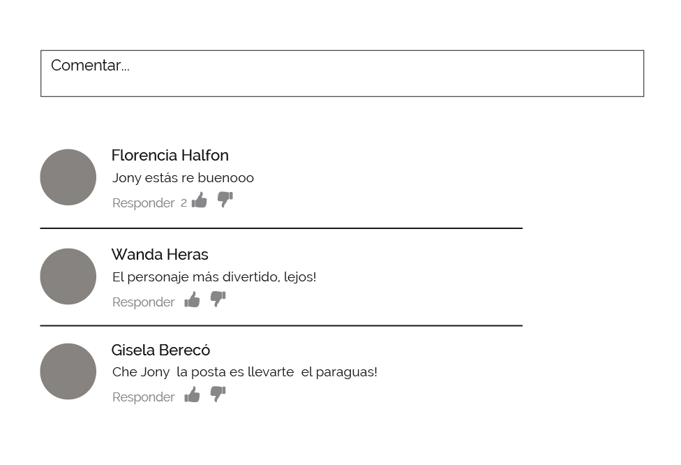 comentarios