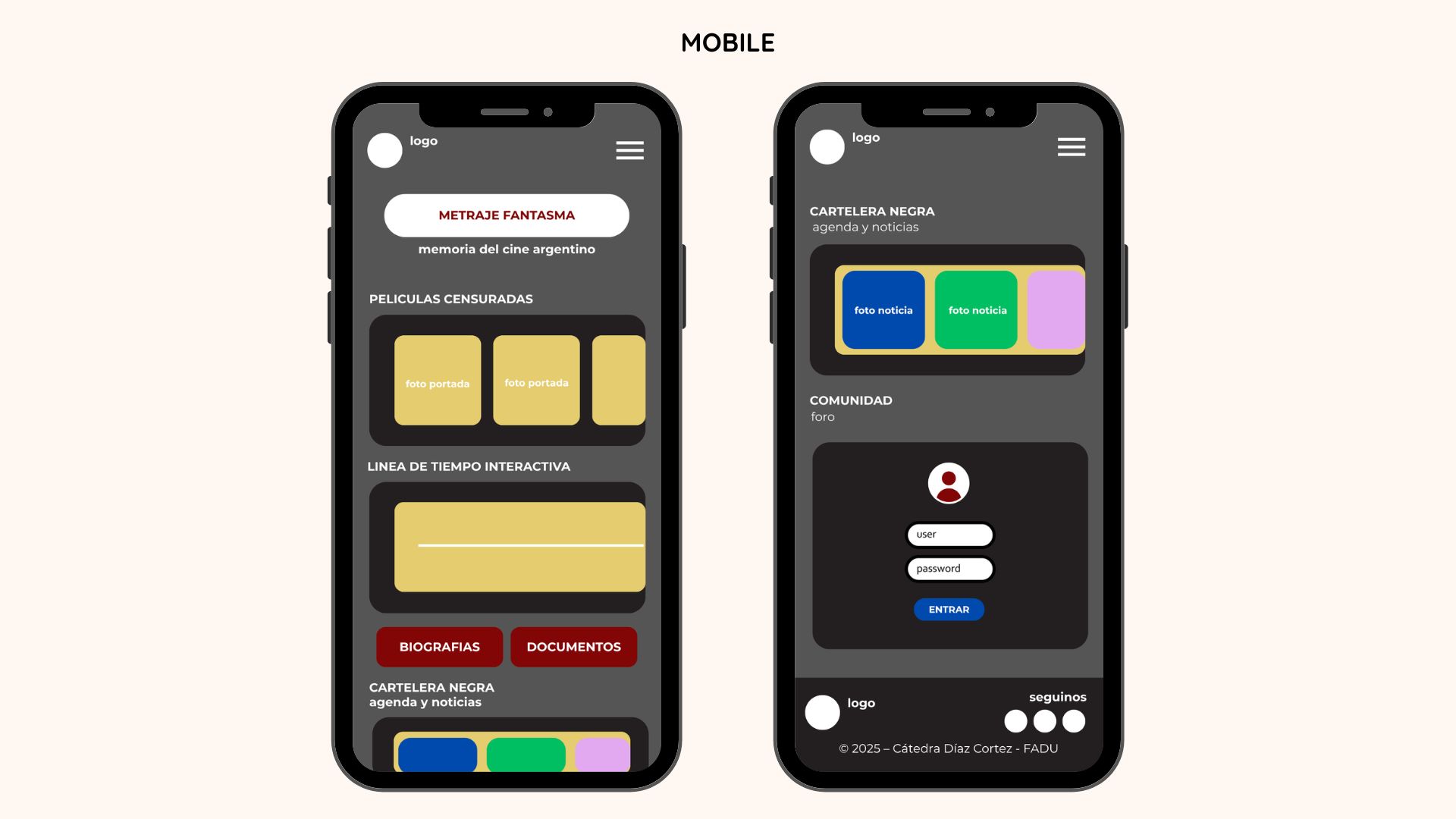 Pantalla mobile